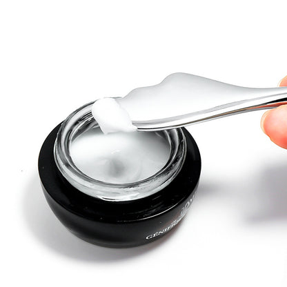 Spot Zinc Alloy Fan-Shaped Eye Cream Massage Stick Double-Headed Scraping Tool Rolling Magnetic Eye Massage Stick Eye Cream Spoon - image 3