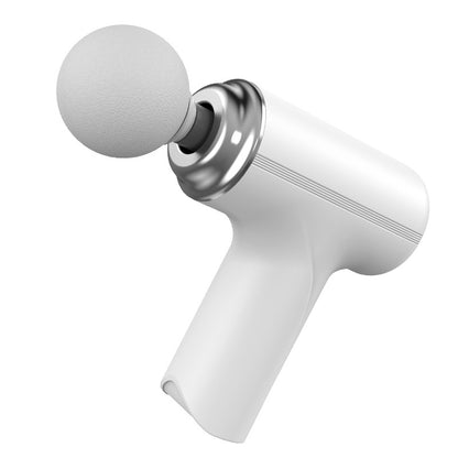 Factory Cross-Border Fascia Gun Multi-Functional Silent Mini Muscle Massager Professional Grade Neck Mask Grab Vibration Massage Gun - image 5