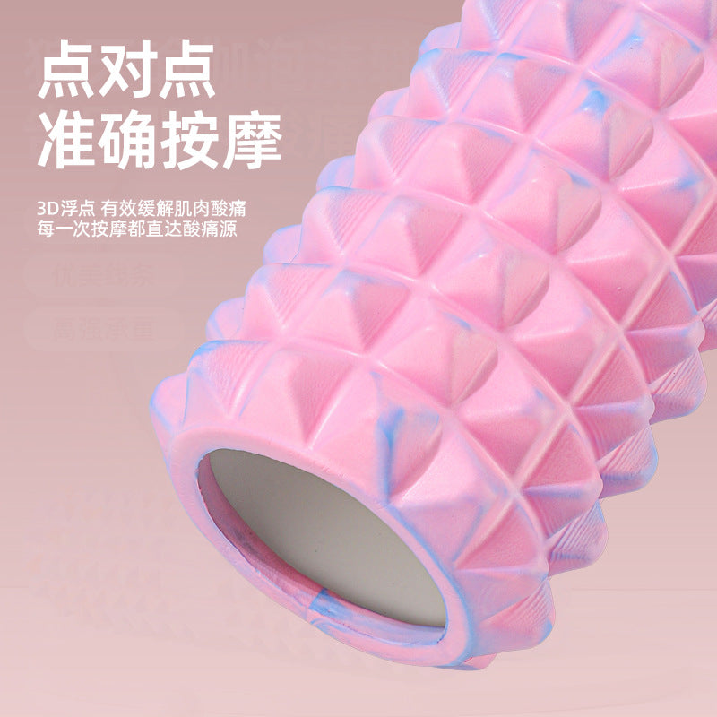 Eva Foam Shaft Mace Slim Back Muscle Relaxation Roller Crescent-Shaped Fitness Sports Massage Solid Yoga Column - image 2