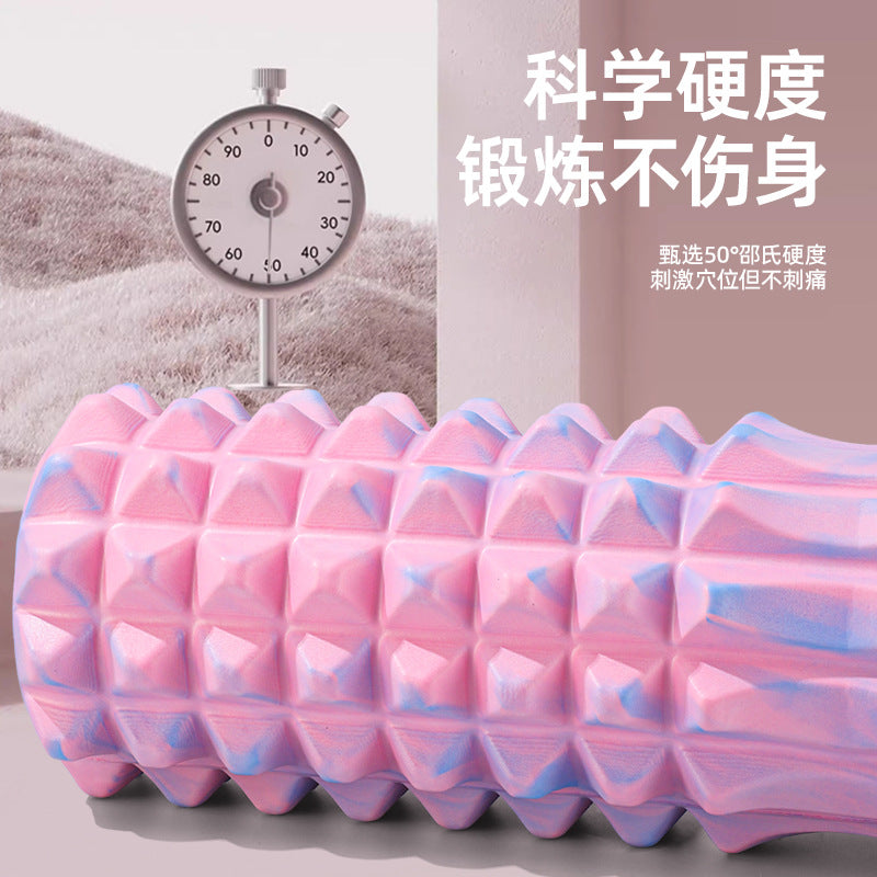 Eva Foam Shaft Mace Slim Back Muscle Relaxation Roller Crescent-Shaped Fitness Sports Massage Solid Yoga Column - image 4