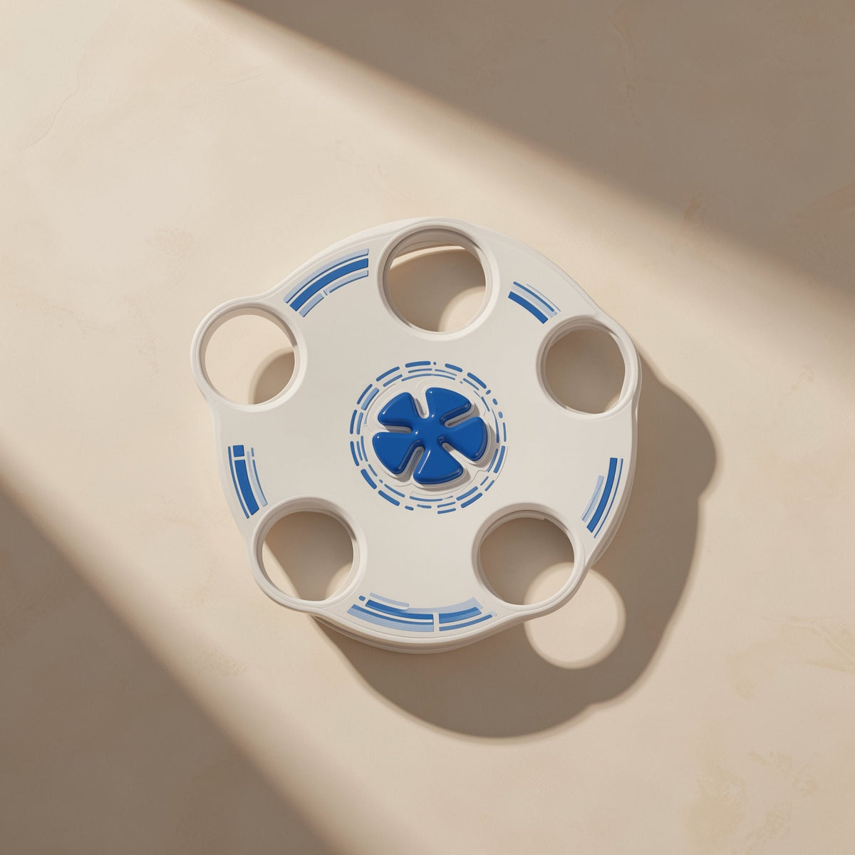 PVC cooling ice cap with ice crystal filling - view 3