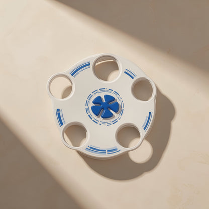 PVC cooling ice cap with ice crystal filling - view 3