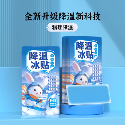 Cooling Ice Patches, Heat-Reducing Ice Patches, Summer Fishing Patches to Prevent Heatstroke, Refreshing Patches, Mobile Phone Cooling Patches, Cooling Patches for Student Military Training - image 4