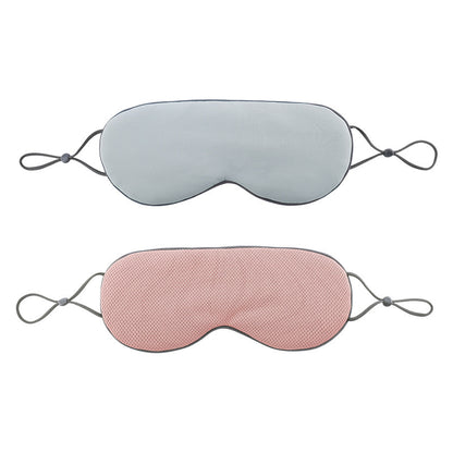 Double-Sided Warm and Cool Sleep Eye Mask, Light-Blocking, Breathable Ice Silk Eye Mask, Adjustable Size, Unisex, Suitable for Lunch Break Eye Protection - image 5