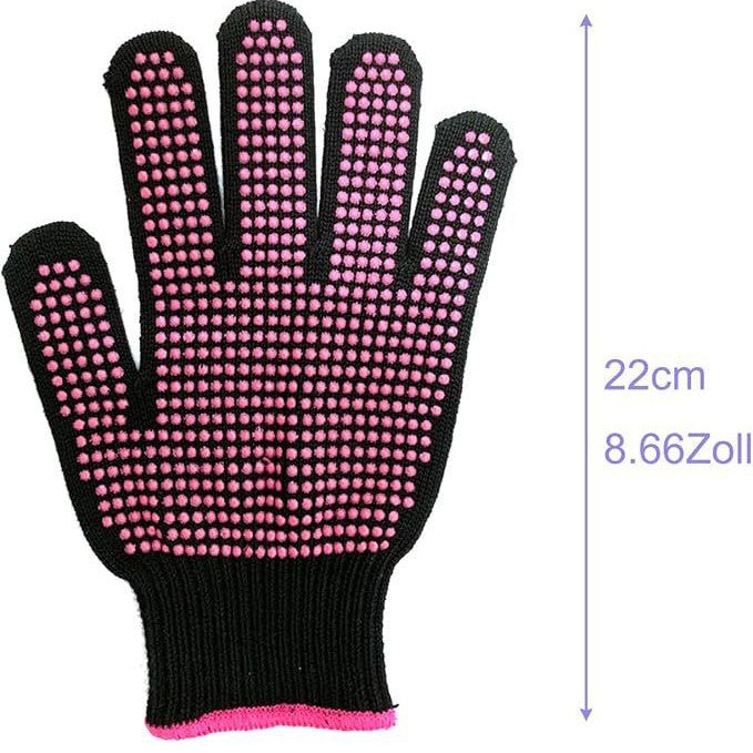 Heat-Resistant Anti-Scalding Dispensing Gloves for Hairdressing, Heat-Resistant Hairdressing Tools, Straightening and Curling Iron Accessories, Anti-Scalding Gl - image 3