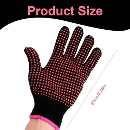 Heat-Resistant Anti-Scalding Dispensing Gloves for Hairdressing, Heat-Resistant Hairdressing Tools, Straightening and Curling Iron Accessories, Anti-Scalding Gl - image 5