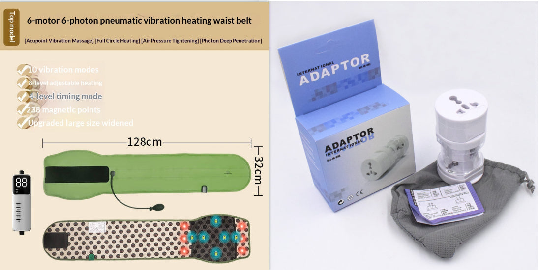 Far-infrared Sweat-inducing Therapeutic Lumbar Support Belt