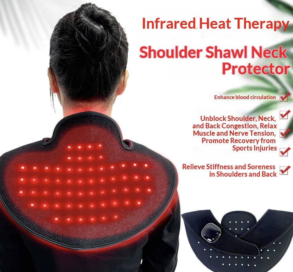 Heating Shoulder And Neck Massager For Thermotherapy