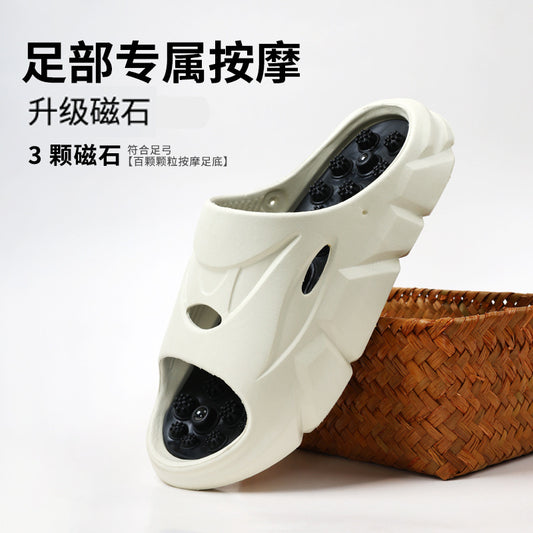 Acupressure Slippers for Men, Summer Massage Shoes, Foot Stimulation, Casual Sandals, Home and Outdoor Wear, Men's Beach Shoes Wholesale - image 1