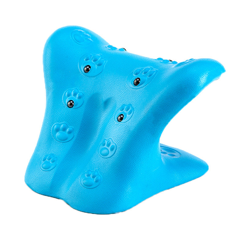German New Model C-Type Cervical Traction Stretching Repair Massage Pillow, Cervical Pillow, Anti-Arch High Pillow, Neck Protection Pillow for People Who Often - image 5