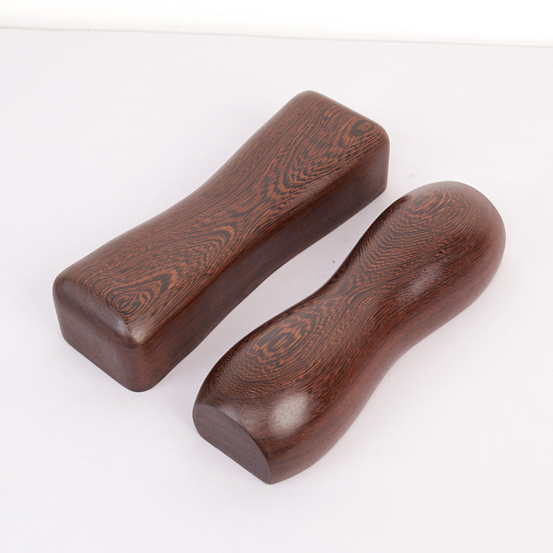 Chicken Wing Wood Cervical Spine Pillow Solid Wood Pillow Neck Massage Stiff Neck Neck Protection Pillow Sleeping Traction Cooling Pillow - image 1