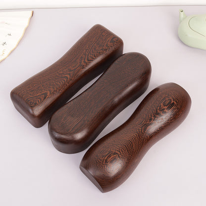 Chicken Wing Wood Cervical Spine Pillow Solid Wood Pillow Neck Massage Stiff Neck Neck Protection Pillow Sleeping Traction Cooling Pillow - image 2