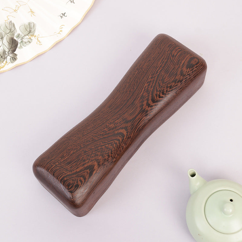 Chicken Wing Wood Cervical Spine Pillow Solid Wood Pillow Neck Massage Stiff Neck Neck Protection Pillow Sleeping Traction Cooling Pillow - image 3