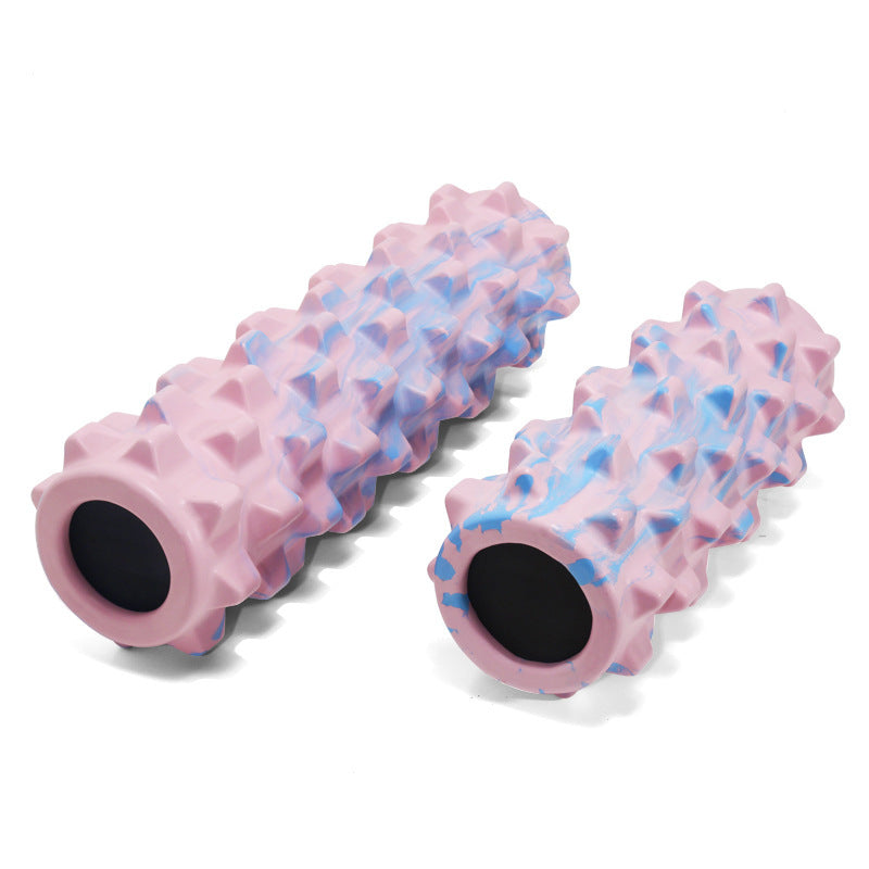 High Hardness Solid Langya Stick Yoga Column Fitness Foam Shaft Muscle Relaxation Massage Roller Mace Roller - image 1