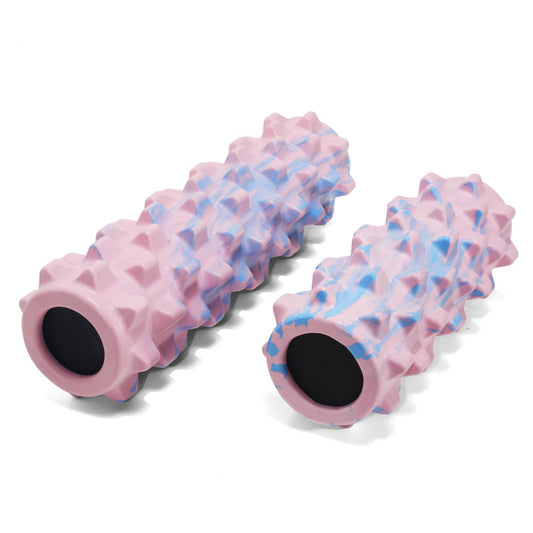 High Hardness Solid Langya Stick Yoga Column Fitness Foam Shaft Muscle Relaxation Massage Roller Mace Roller - image 1