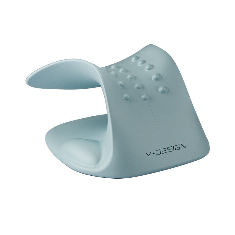 C-Type Cervical Spine Massage Pillow, Shoulder and Neck Acupressure Stretching to Improve Neck Curvature and Straighten It, Special Support Pillow - image 5