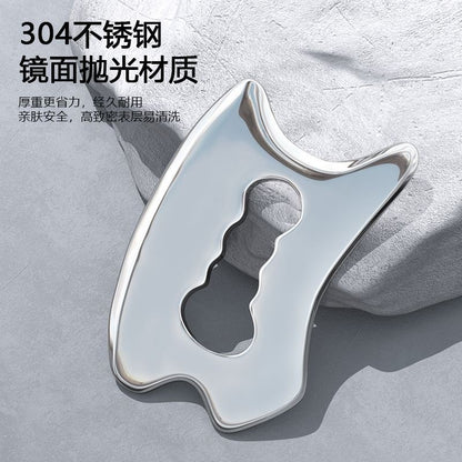 Multifunctional Stainless Steel Fascia Knife with Grip Design to Release Muscles and Meridians, Relax Physiotherapy, Sports Rehabilitation Massage - image 1