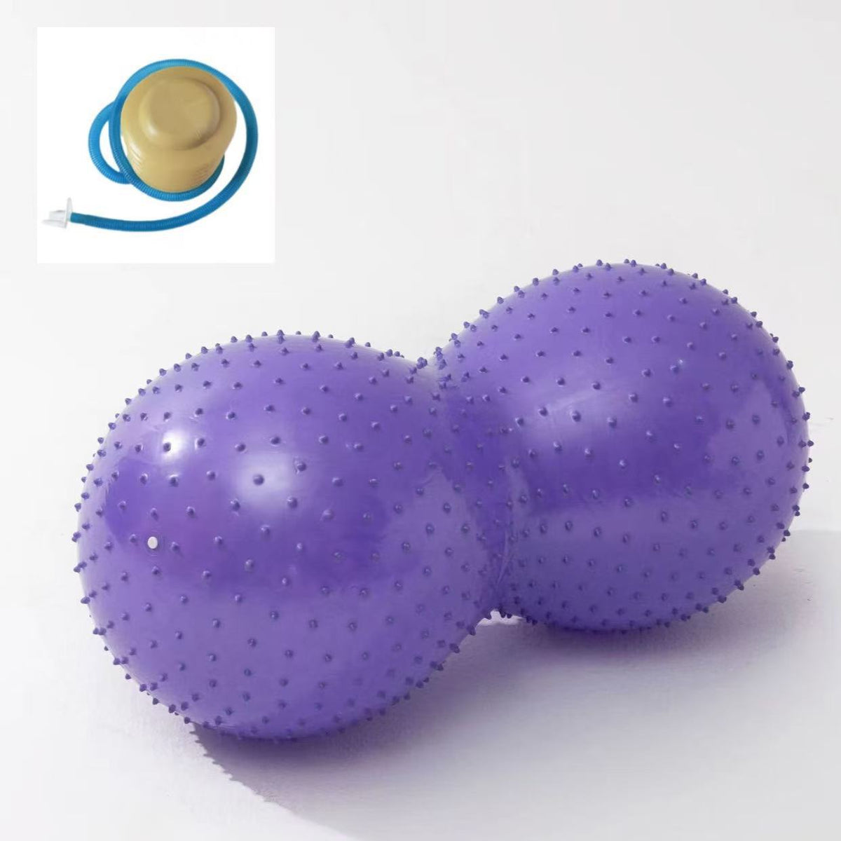 New Pvc Thickened Explosion-Proof Massage Peanut Ball Cylindrical Massage Yoga Ball Children's Sensory Integration Training Sports Equipment - image 2