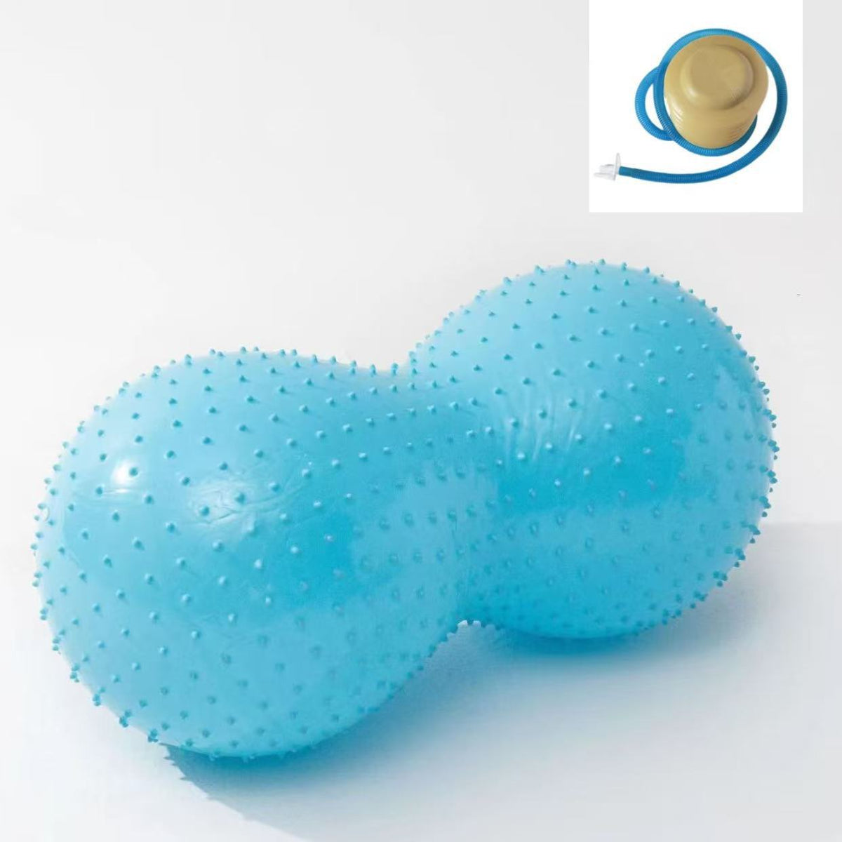 New Pvc Thickened Explosion-Proof Massage Peanut Ball Cylindrical Massage Yoga Ball Children's Sensory Integration Training Sports Equipment - image 4