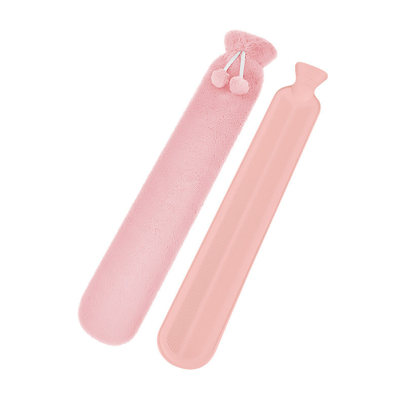 Long-Lasting Hot Water Bottle, Extra-Large Hot Water Bag for Bed, Special Large Size for Filling with Water, Foot Warmer for Sleeping - image 5