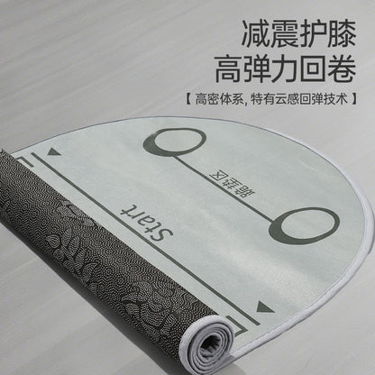 New Abdominal Wheel Special Pad, Abdominal Muscle Wheel Training Kneeling Pad, Yoga Mat, Fitness Thickened Floor Mat, Scale Posture Mat - image 3