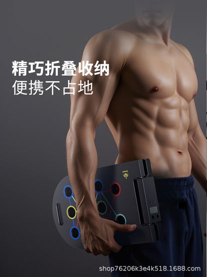 Push-Up Board/Flat Support Board Three-In-One Fitness Board for Chest Muscle Training Pc Muscle Multi-Functional Flat Support Professional - image 4