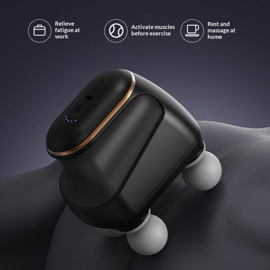 Household Mini Portable Muscle-relaxing Massage Gun With Rechargeable Battery