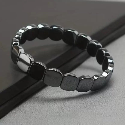 Cross-Border Amazon Health Care Bracelet Brazilian Black Pyrite Magnetic Therapy Bracelet Health Care Couple Gift - image 1