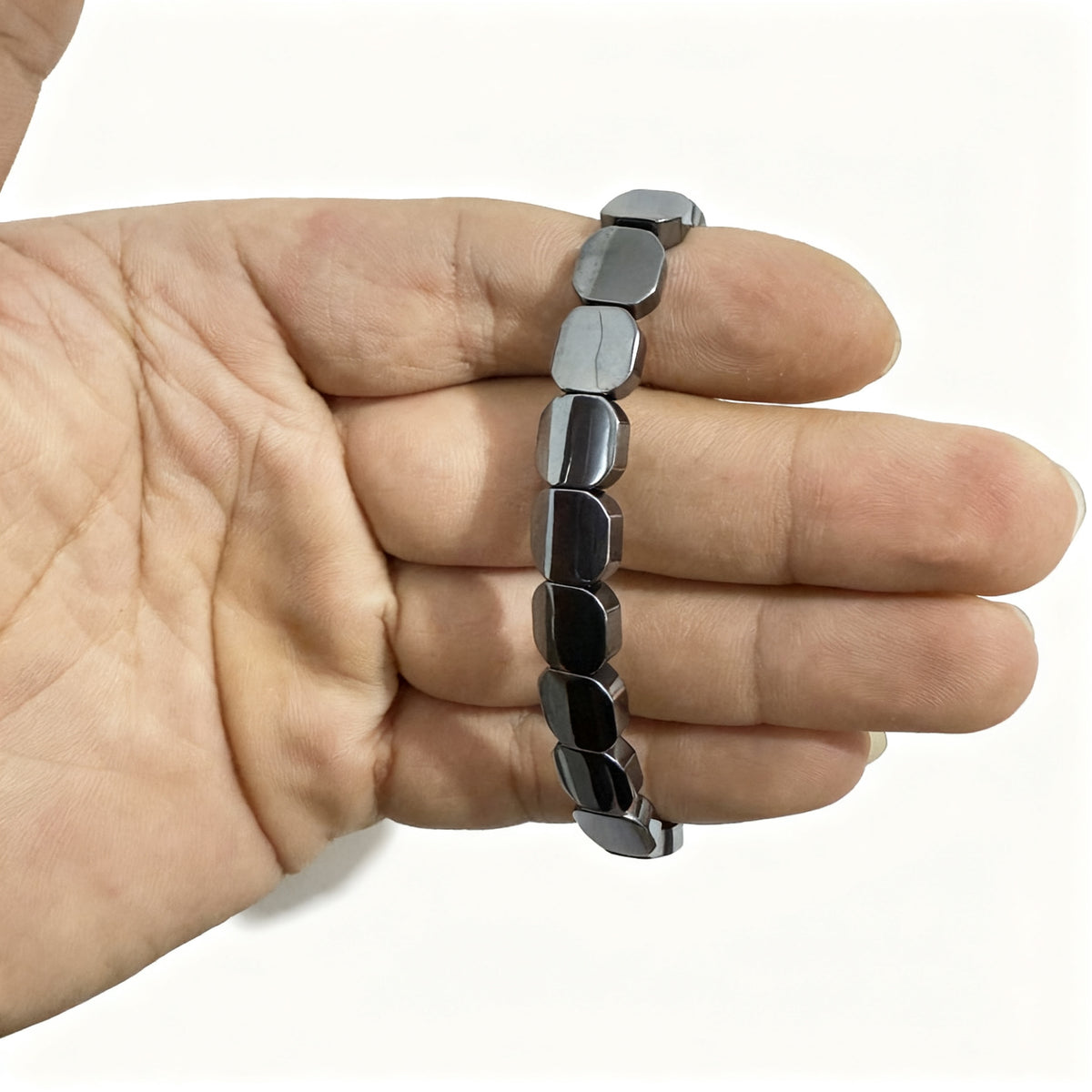 Cross-Border Amazon Health Care Bracelet Brazilian Black Pyrite Magnetic Therapy Bracelet Health Care Couple Gift - image 3