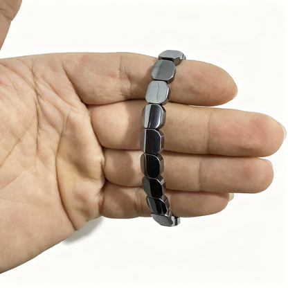 Cross-Border Amazon Health Care Bracelet Brazilian Black Pyrite Magnetic Therapy Bracelet Health Care Couple Gift - image 3