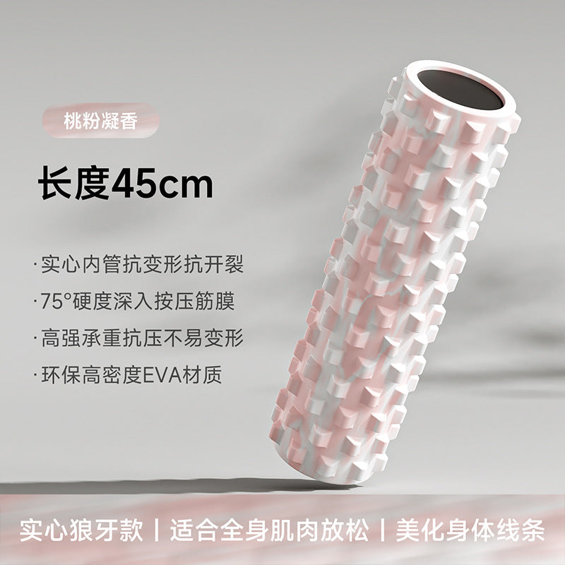 Empty Solid Roller, Rolling Back Mace, High-Strength Foam Roller, Leg Muscle Relaxation Massage Stick, Yoga Column Equipment - image 2