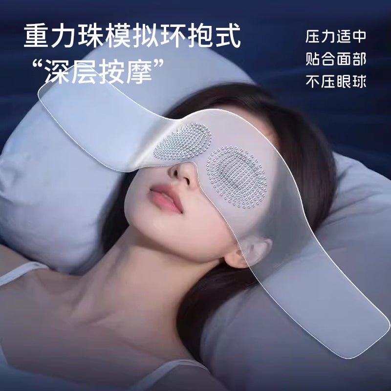 Aiyuantang Gravity Eye Mask for Sleep, Women's Eye Mask to Relieve Eye Fatigue, Micro-Pressure Gravity Sleep Light-Blocking Gravity Eye Mask - image 3