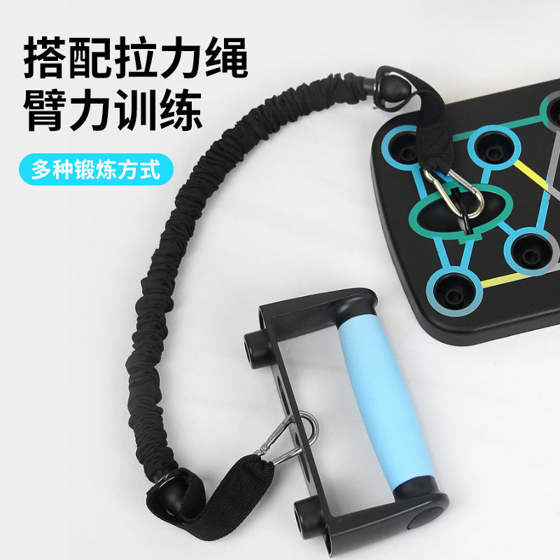 Multifunctional Push-Up Board Bracket Equipment Home Chest Muscle Exercise Training Board Indoor Push-Up Fitness Board Manufacturer - image 3