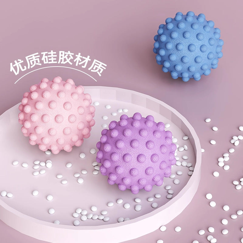 Textured Solid Ball Yoga Ball Peanut Ball Massage Ball Muscle Relaxation Durian Ball Fascia Ball in Stock Non-Slip - image 1