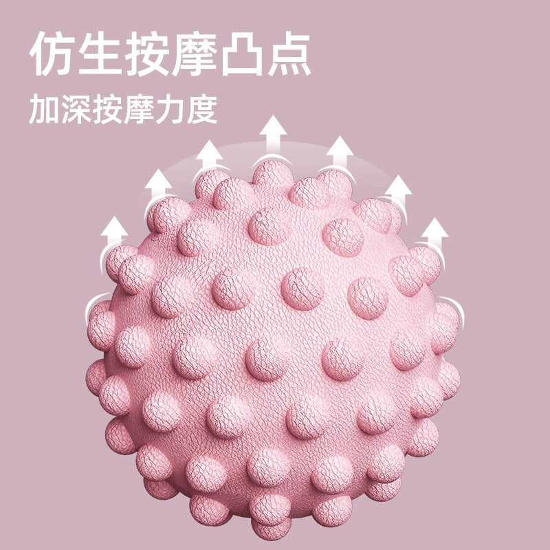 Textured Solid Ball Yoga Ball Peanut Ball Massage Ball Muscle Relaxation Durian Ball Fascia Ball in Stock Non-Slip - image 3