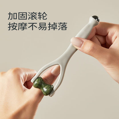 Natural Jade Finger Massager Hand Joint Roller Type Acupoint Pressure Clip Mouse Comic Hand Manufacturer Dropshipping - image 1