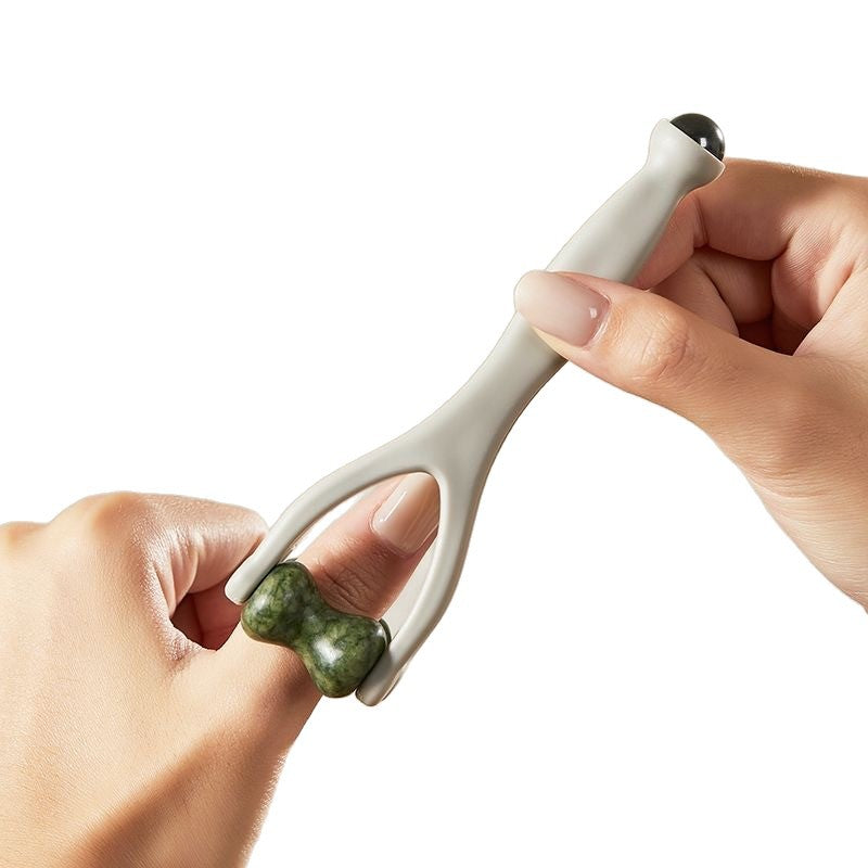 Natural Jade Finger Massager Hand Joint Roller Type Acupoint Pressure Clip Mouse Comic Hand Manufacturer Dropshipping - image 5