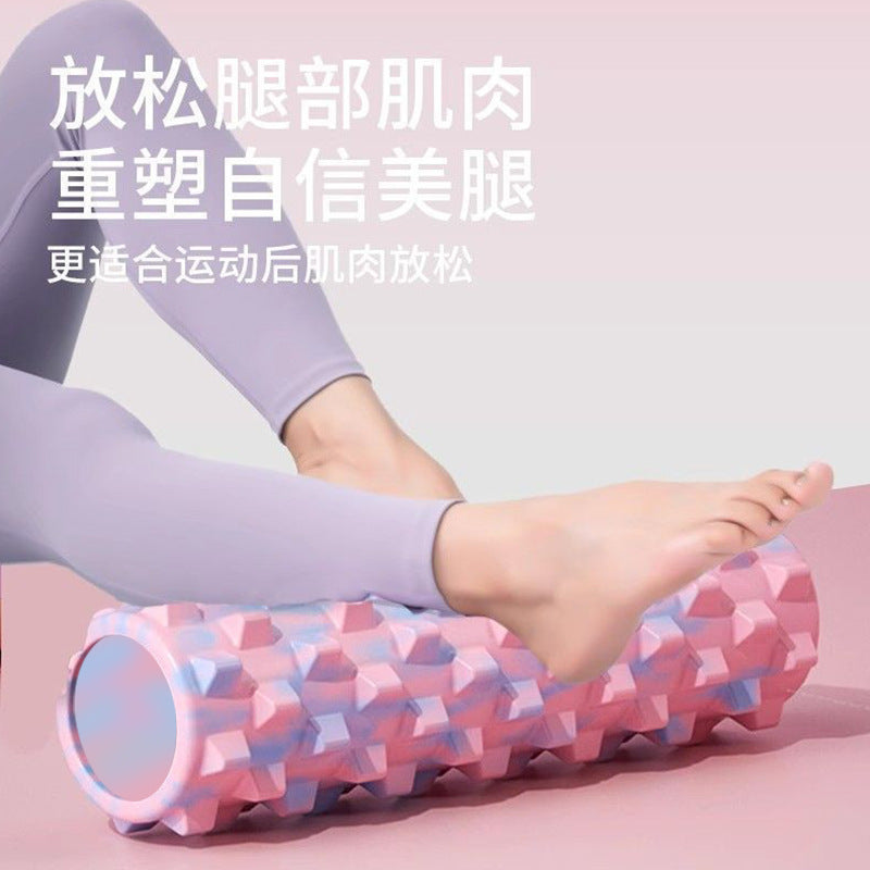 Solid Foam Shaft Mace Muscle Relaxation Professional Roller Yoga Pilates Massage Roller Back Slimming Legs Beginners - image 4