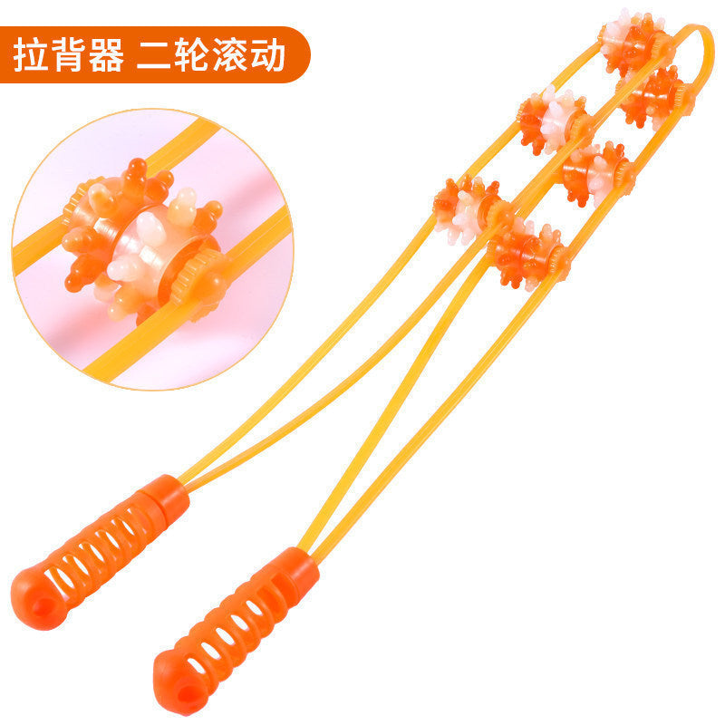 Back-Stretching Roller Massage Device for Shoulder and Back Opening, Handheld New Model for Cervical and Lumbar Massage - image 4