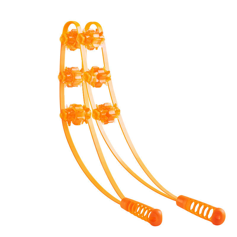 Back-Stretching Roller Massage Device for Shoulder and Back Opening, Handheld New Model for Cervical and Lumbar Massage - image 5