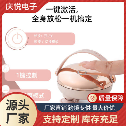 New Multifunctional Head Massager to Decompress Acupuncture Points, Scalp Meridian Red Light Massager, Portable Pet Massager - image 1