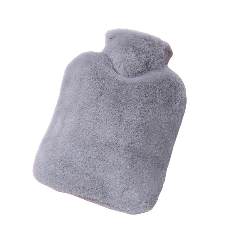 Thickened Explosion-Proof Hot Water Bottle for Girls, Hand Warmer, Hot Compress, Belly Warmer, Foot Warmer, Imitation Rabbit Velvet Water-Filled Hand Warmer - image 5