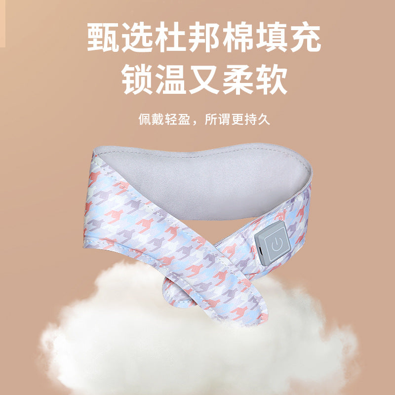 Neck Warmer Patch, Heating and Soothing Cervical Spine, Hot Compress, Rechargeable and Warm Graphene Self-Heating Neck Scarf, Shoulder and Neck Protector - image 3
