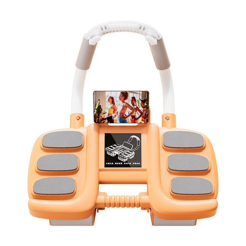 Abdominal Wheel Automatic Rebound 2025 6 Elbow Support 4 Wheel Abdominal Wheel Abdominal Muscle Wheel Home Abdominal Roller Fitness - image 5