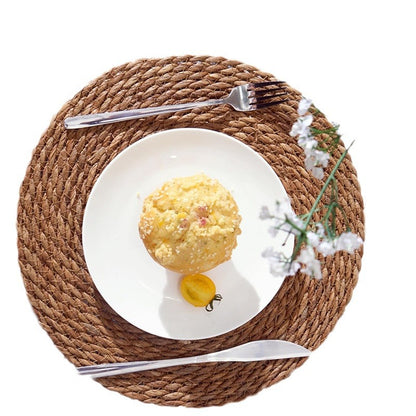 Straw Woven Placemats, Heat Insulation Mats, Cup Mats, Bowl Mats, Western-Style Placemats, Japanese-Style Table Mats, Round Seat Cushions, Pot Mats, Japanese-St - image 4