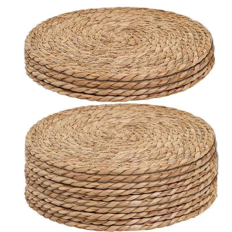 Straw Woven Placemats, Heat Insulation Mats, Cup Mats, Bowl Mats, Western-Style Placemats, Japanese-Style Table Mats, Round Seat Cushions, Pot Mats, Japanese-St - image 5