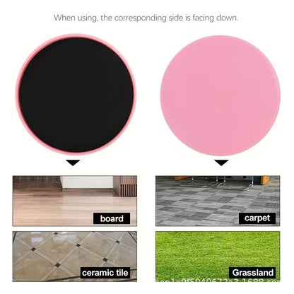 Yoga Abdominal Muscle Fitness Sliding Disc for Exercise Limb Coordination Ability Training Abdominal Muscle Sliding Disc Gym Equip - image 4