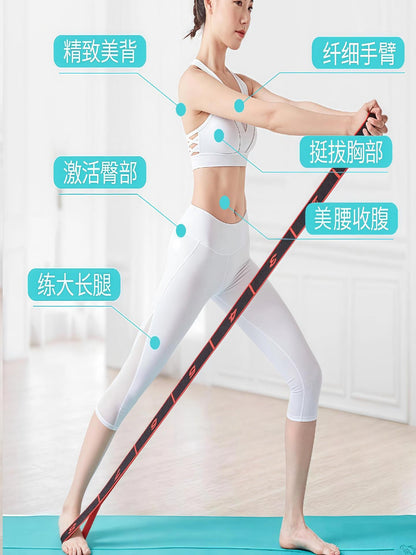 Digital Resistance Bands, Elastic Bands for Beginners and Experienced Users, Yoga Stretching, Men's and Women's Fitness, Strength Recovery Training, Stretching - image 2