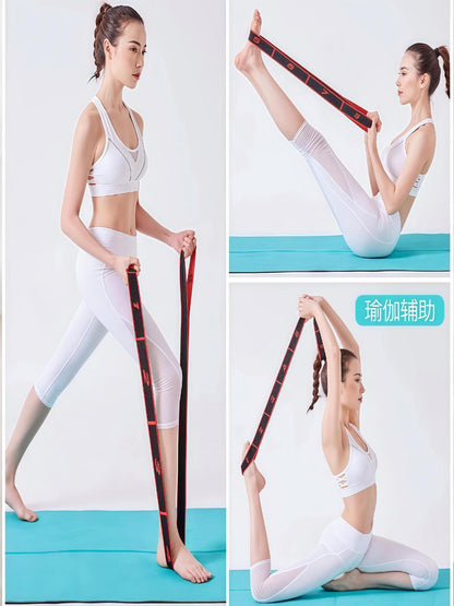 Digital Resistance Bands, Elastic Bands for Beginners and Experienced Users, Yoga Stretching, Men's and Women's Fitness, Strength Recovery Training, Stretching - image 3