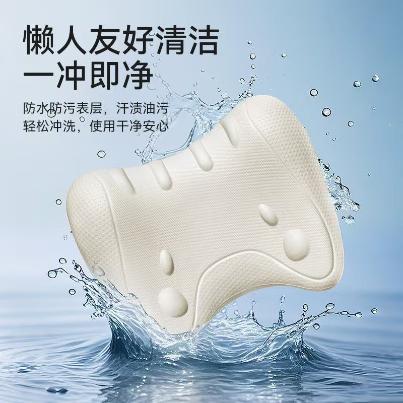Cervical Spine Pillow Massage Neck Soothing Device Massage Pillow Cervical Spine Corrector Home Shoulder and Neck Relaxation U-Shaped Pillow Functional Neck - image 2